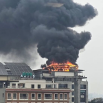 पुल्चोकस्थित दाउरा थकालीमा आगलागी