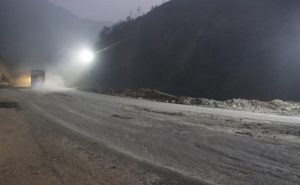 तुइन खोलाको पहिरोमा ‘फ्लड लाइट’ जडान