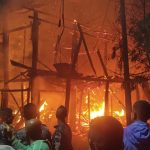 बेल्टार बजारमा आगलागी हुँदा दुई जनाको मृत्यु