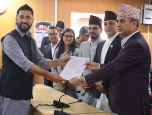 सभामुख पदमा डोलप्रसाद अर्यालको उम्मेदवारी दर्ता