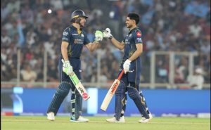 गुजरात टाइटन्सले कोलकाता नाइट राइडर्सलाई ५ विकेटले हरायो