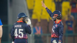 नेपाल ८ विकेटले विजयी, सिरिज बराबर