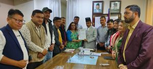 पत्रकार टोली र सञ्चारमन्त्रीबिच भेटघाट