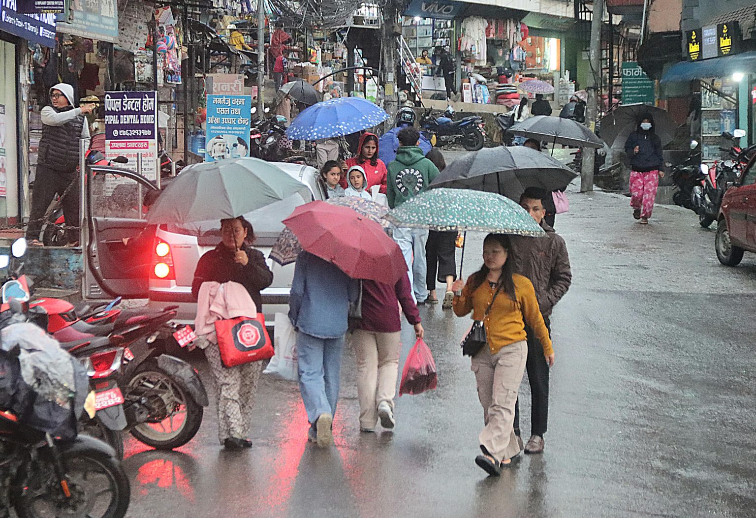 भोलि बिहीबार रातिदेखि मात्रै मौसम सफा हुने पूर्वानुमान