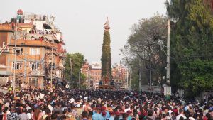 ललितपुरमा रातो मच्छिन्द्रनाथको जात्रा सुरु