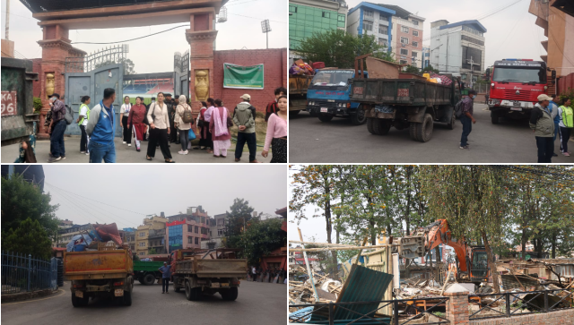 थापाथली सुकुम्बासी बस्ती खाली, मनहरामा झडप