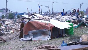 मनोहरा, थापाथली तथा गैरीगाउँ क्षेत्र पूरै खाली