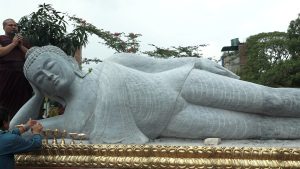 काठमाडौंको कंकेश्वरीमा बुद्धको प्रस्तर मूर्ति स्थापना