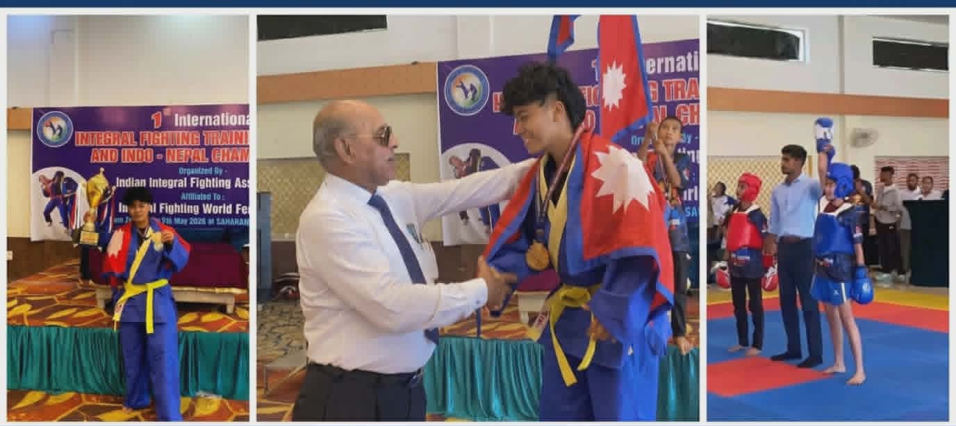 अन्तर्राष्ट्रिय मार्सल आर्ट्समा कोहलपुरकी विष्णु र सुजतालाई स्वर्ण