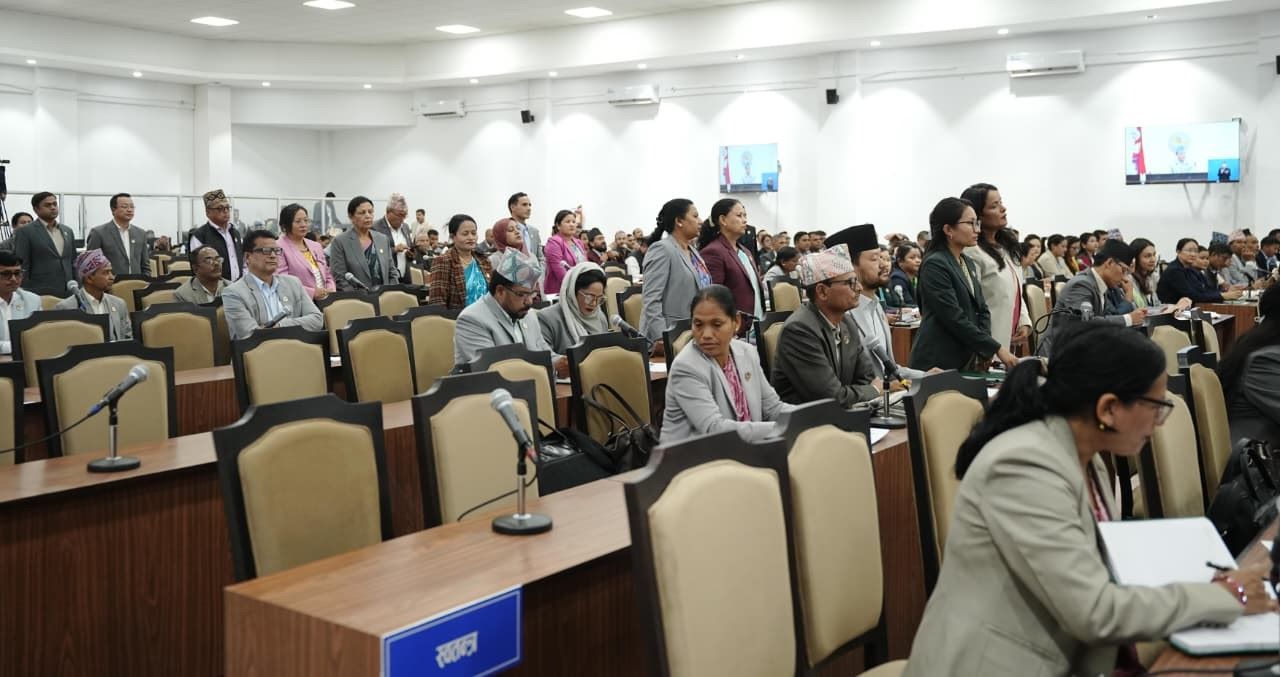 अवरोधसँगै प्रतिनिधिसभाको बैठक सञ्चालन