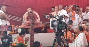 जगदगुरु शंकराचार्य श्री श्री विधुशेखर भारती काठमाडौंमा
