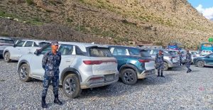 कोरोलाबाट भित्रिएका ७७४ वटा विद्युतीय गाडी सशस्त्रको नियन्त्रणमा