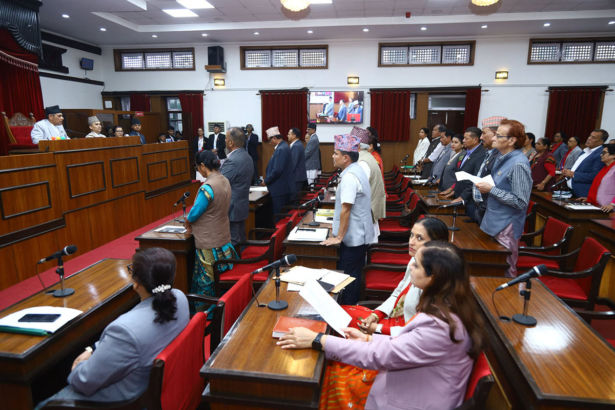 कार्यसूचीमा प्रवेश नै नगरी स्थगित भयो राष्ट्रिय सभा बैठक