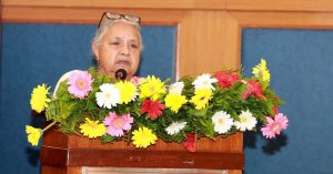 विपक्षलाई निमिट्यान्न पार्छु भन्नेतिर सरकार नलाग्न सुशीला कार्कीको सुझाव
