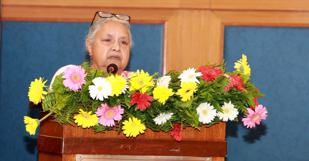 विपक्षलाई निमिट्यान्न पार्छु भन्नेतिर सरकार नलाग्न सुशीला कार्कीको सुझाव