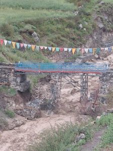हुम्लाकाे तिल गाउँमा बाढी, गाउँ नै विस्थापित