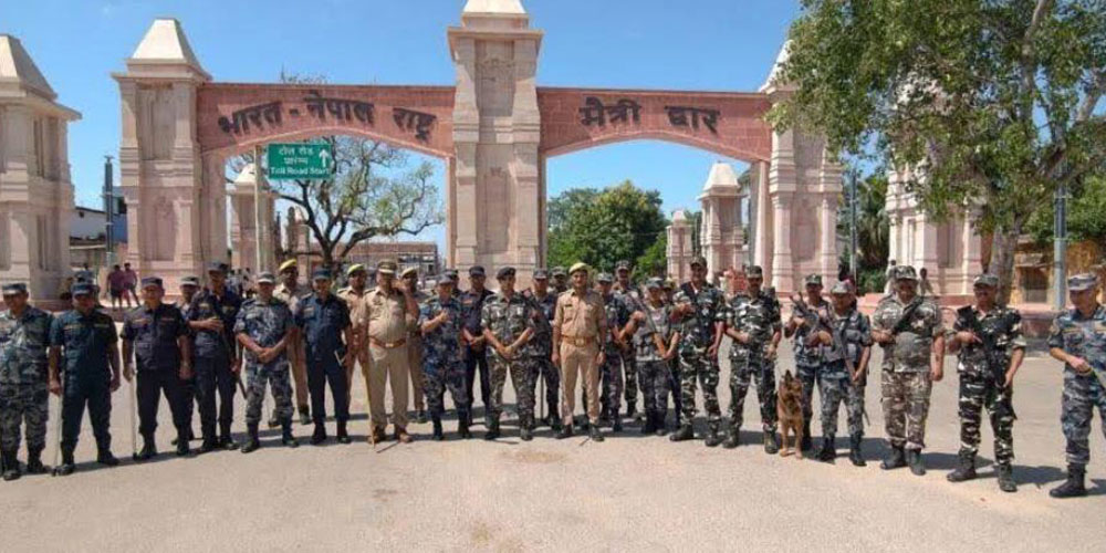 नेपाल-भारतको संयुक्त फुट पेट्रोलिङ