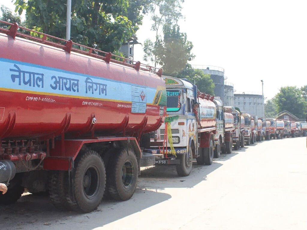 वैकल्पिक बाटोबाट इन्धन–ग्यास ढुवानी हुने