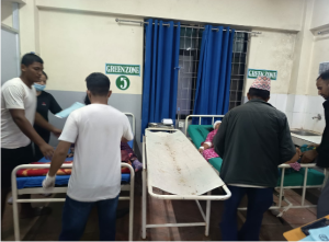 गल्याङमा जीप दुर्घटना हुँदा दुई जनाको मृत्यु