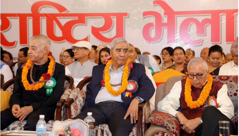 देउवा समूहको भेलामा प्रतिवेदनमाथि छलफल