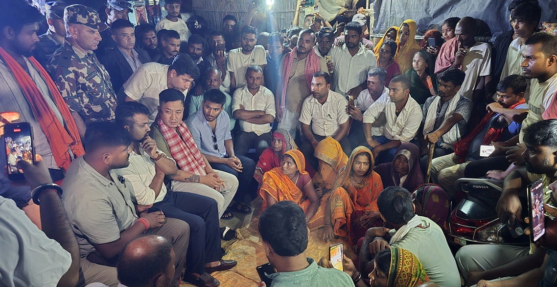 गणेश यादवको परिवारसँग सातबुँदे सहमति