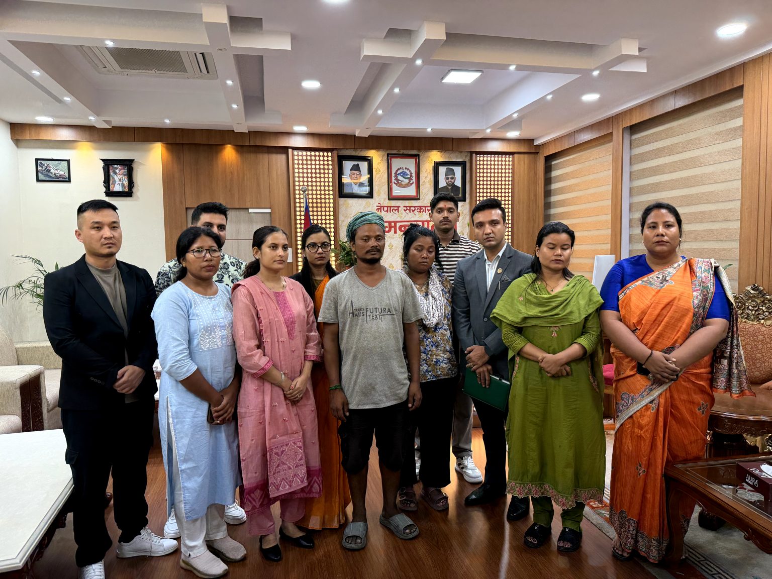गरिमा चौधरीका अभिभावकसँग सरकारको सहमति