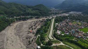 बाढीबाट ७५३ मेगावाट बिजुली उत्पादन प्रभावित