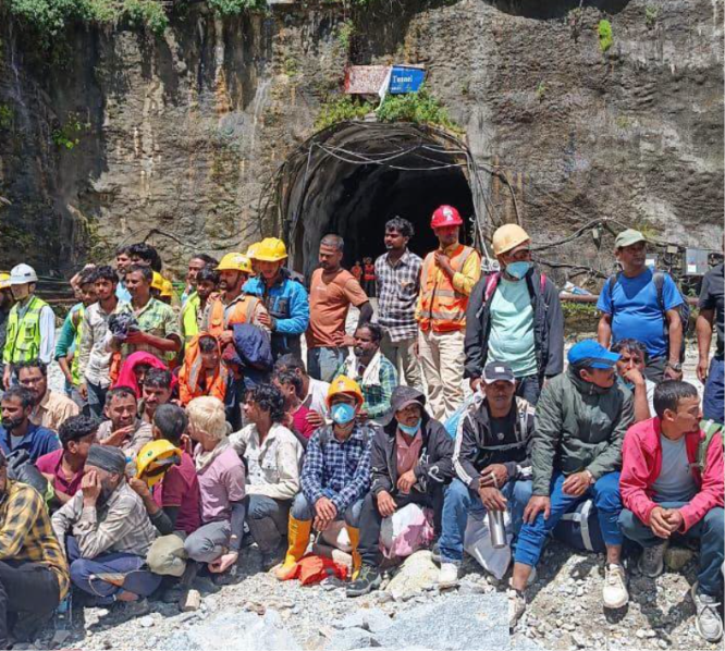 हाइड्रोपावरको टनेलमा फसेका ३५० सहित ८८३ जनाको उद्धार