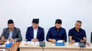 विपदमा दलहरु एकजुट भइ काम गर्न सर्वदलीय संयन्त्र गठन