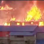 ताप्लेजुङको दोभान बजारमा भीषण आगलागी