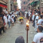 इन्द्रजात्राका लागि भक्तपुरमा लाखेनाच सुरु
