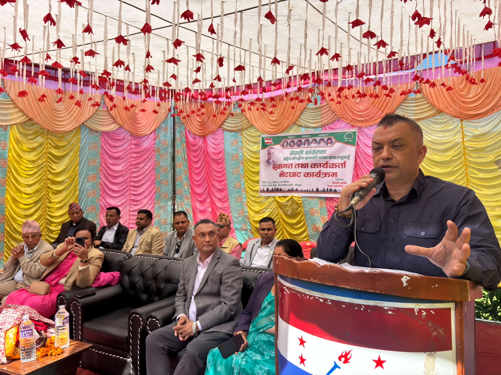 स्थानीय र प्रदेश निर्वाचनमा कांग्रेस पहिलो पार्टी बन्ने गगन थापाको दावी