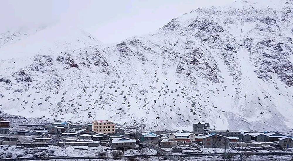 कर्णाली प्रदेशका हिमाली जिल्लामा हिमपात : जनजीवन प्रभावित