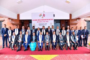 नेपाल-भारतबिच सीमापार अपराध नियन्त्रण गर्ने प्रतिबद्धता
