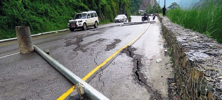 बुटवल सडकखण्डमा ‘ओभरहेड क्यानोपी ब्रिज’ थपिँदै